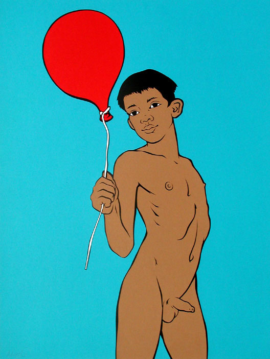 Icarus and the red balloon (Икар и красный шарик)