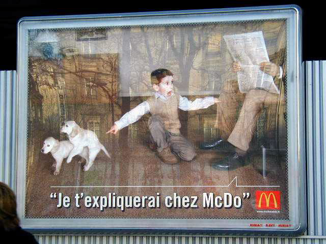 Je t' expliquerai chez McDo (Я объясню это в МакДональдсе)