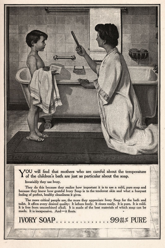 Ivory Soap (Мыло слоновой кости), 1913