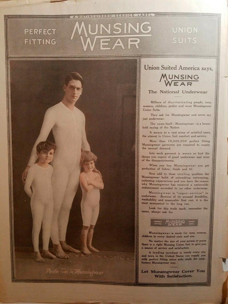 Munsingwear, 1919