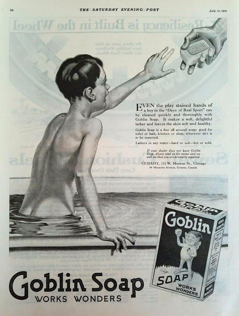 Goblin soap (Гоблиново мыло), 1919 