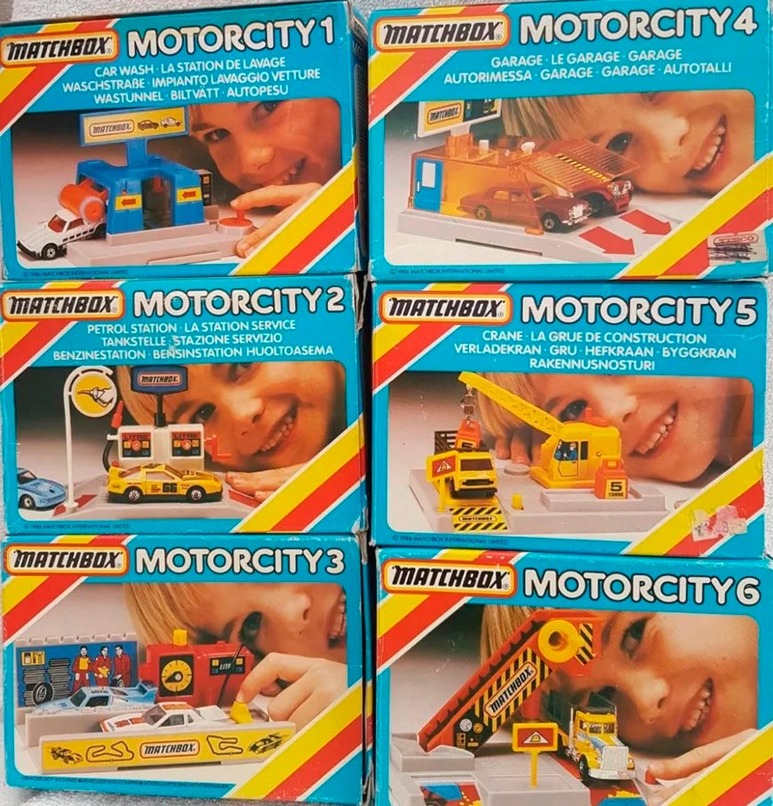 series Motorcity 1-6 (серия Моторсити 1-6), 1980s