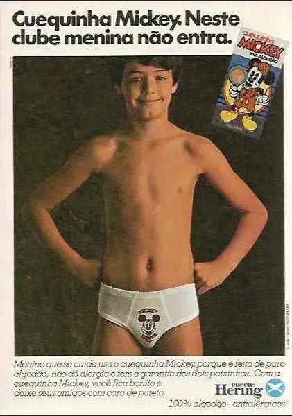 Cuequinha Mickey (Трусики Микки Маус), 1983