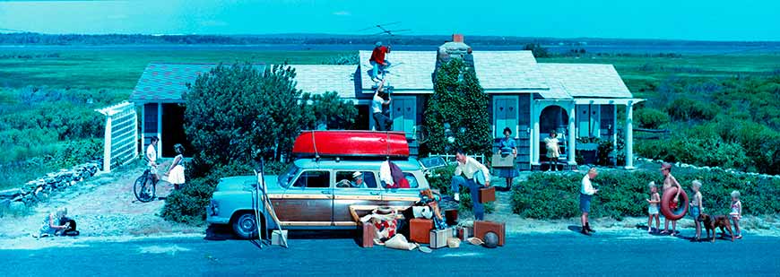 Closing of the summer cottage or American Dream (Закрытие летнего коттеджа or Американская мечта), 1957