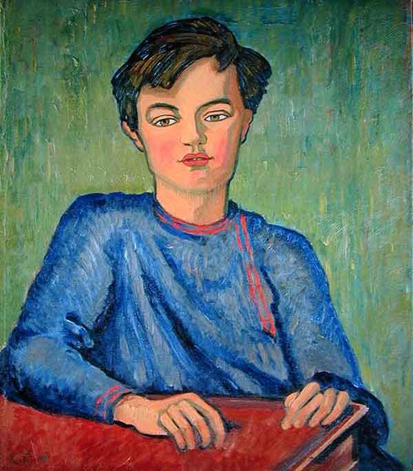 Portrait of Julian, the Artist's Son, aged 10 (Портрет Джулиана, сына художника, в возрасте 10 лет), 1911 