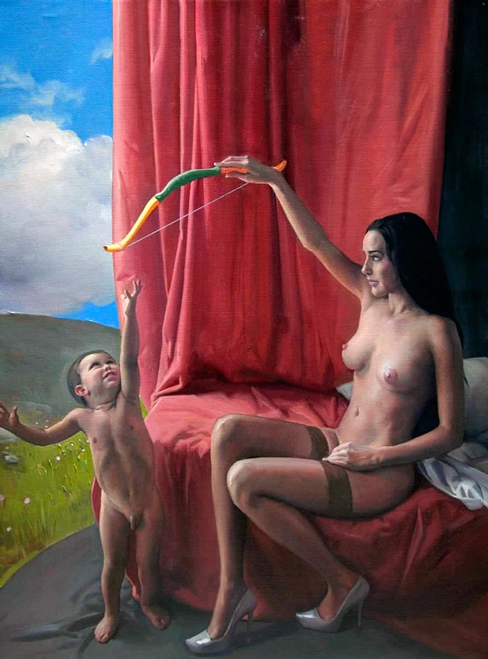 Venus desarma a Cupido (Венера обезоруживает Купидона), 2009