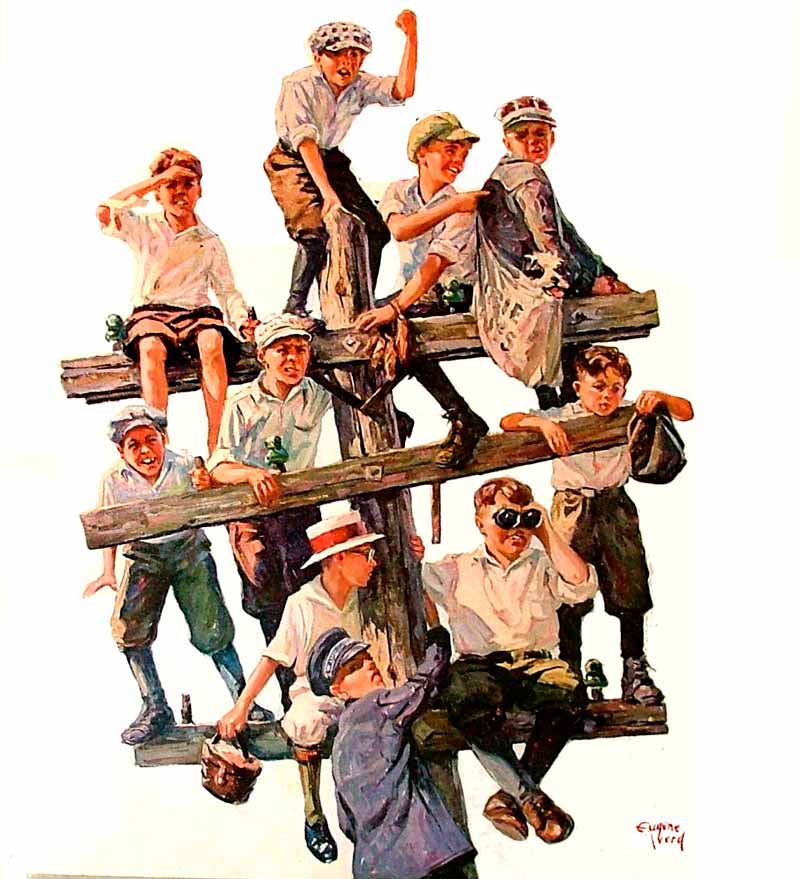 Baseball Fans (Бейсбольные фанаты), October 1, 1927