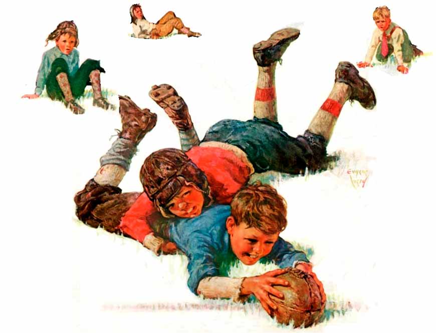 Big Tackle (Большая энергичная схватка), November 30, 1930