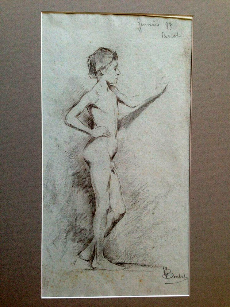 Ragazzo nudo (Обнажённый мальчик), 1897