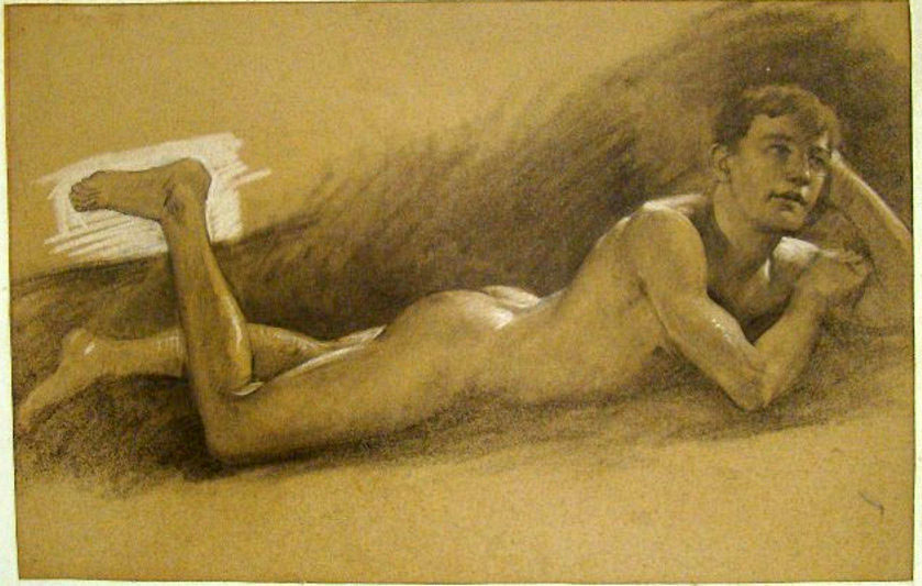 Akt Jüngling (Обнажённый юноша), 1890