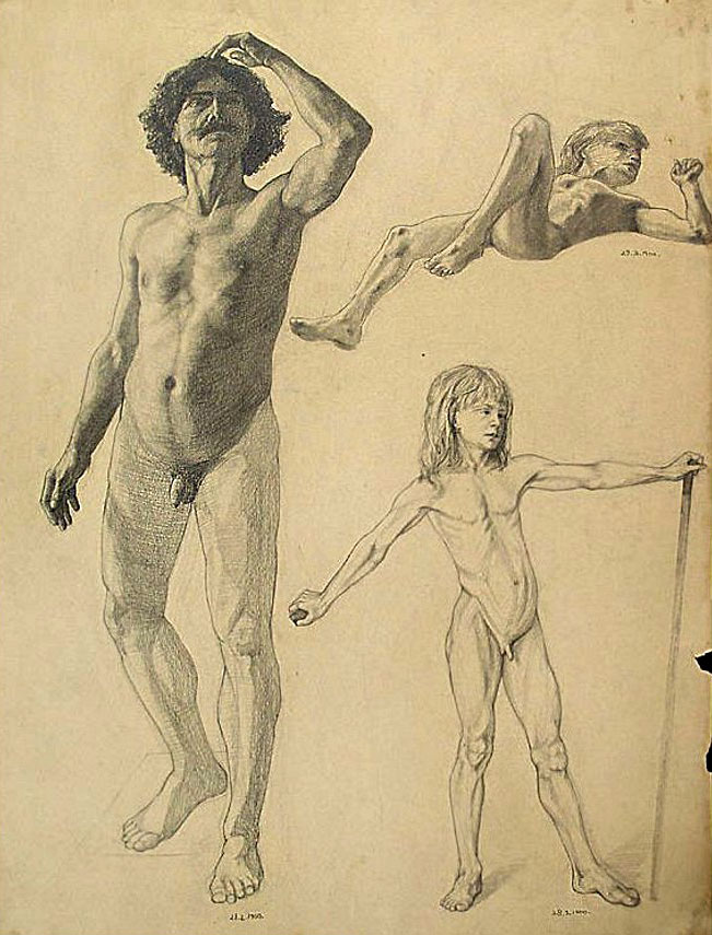 Nude Boy (Нагой мальчик), 1900