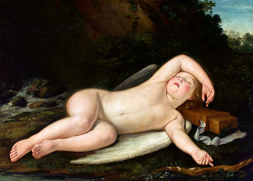 Sleeping Cupid (Спящий купидон)