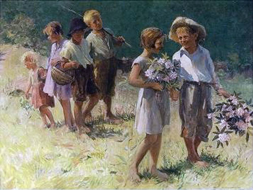 Children in a Field (Дети в поле)