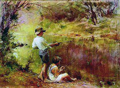 Fishing (Рыбалка), c.1910