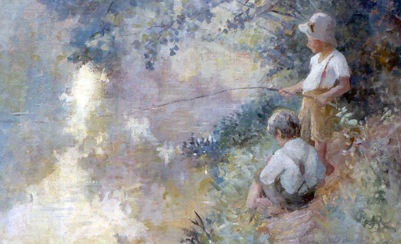 Valentine's Pond (Валентинов пруд), 1908