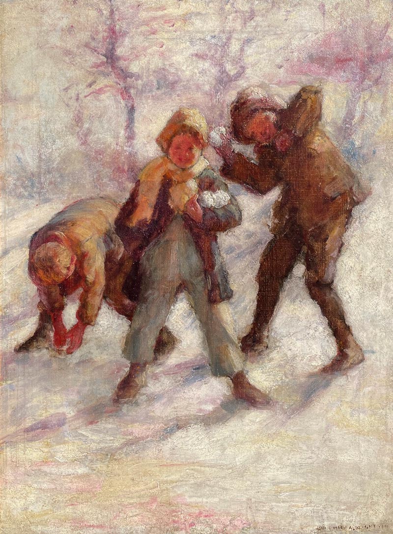 Snowballs (Снежки), 1901