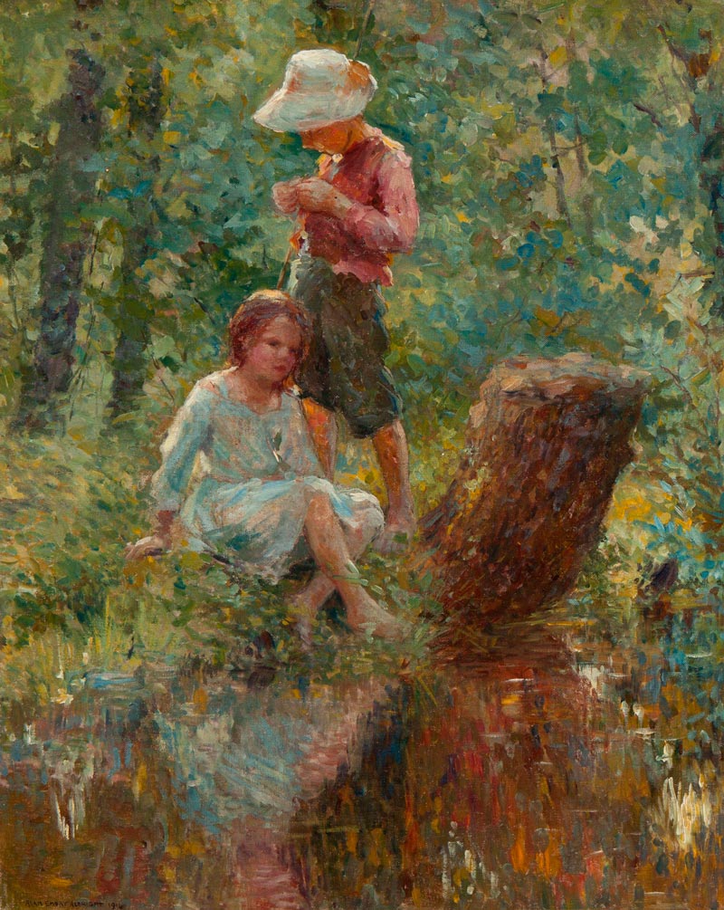 In the woods (В лесу), 1916