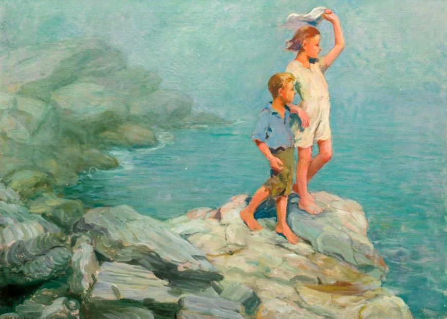 Sunshine and Fog / New Harbor, Maine (Солнце и туман / Нью-Харбор, штат Мэн), 1939