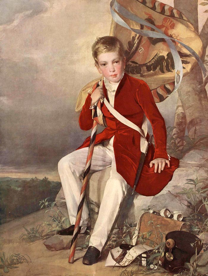 Archduke Franz Joseph, age 8 (Эрцгерцог Франц Иосиф в 8 лет), 1838