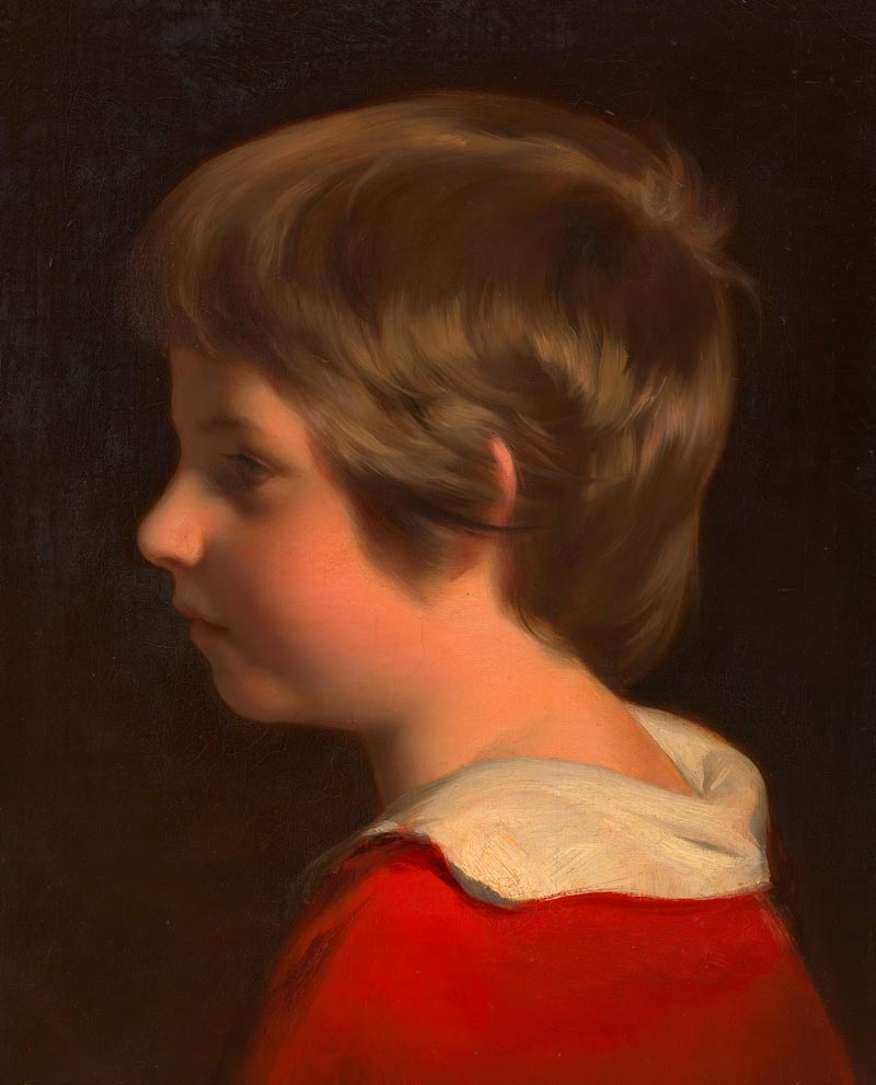 Friedrich Amerling / Sohn des Künstlers (Фридрих фон Амерлинг / Cын художника), 1851