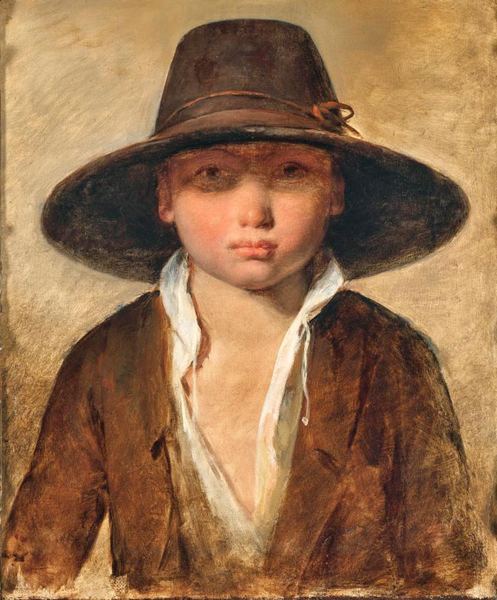 Portrait of a Young Man with a Wide-Brimmed Hat (Портрет молодого человека в широкополой шляпе)