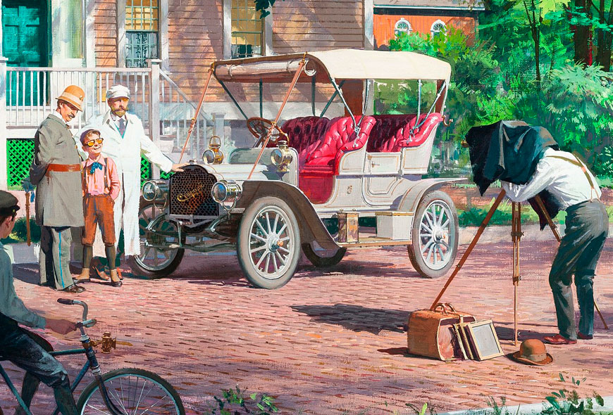 The First Family Car, 1906 Compound Touring Car (Первый автомобиль семьи, Компаунд Туринг Кар 1906 года), 1969-1970