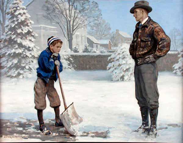 Shoveling Snow (Уборка снега)