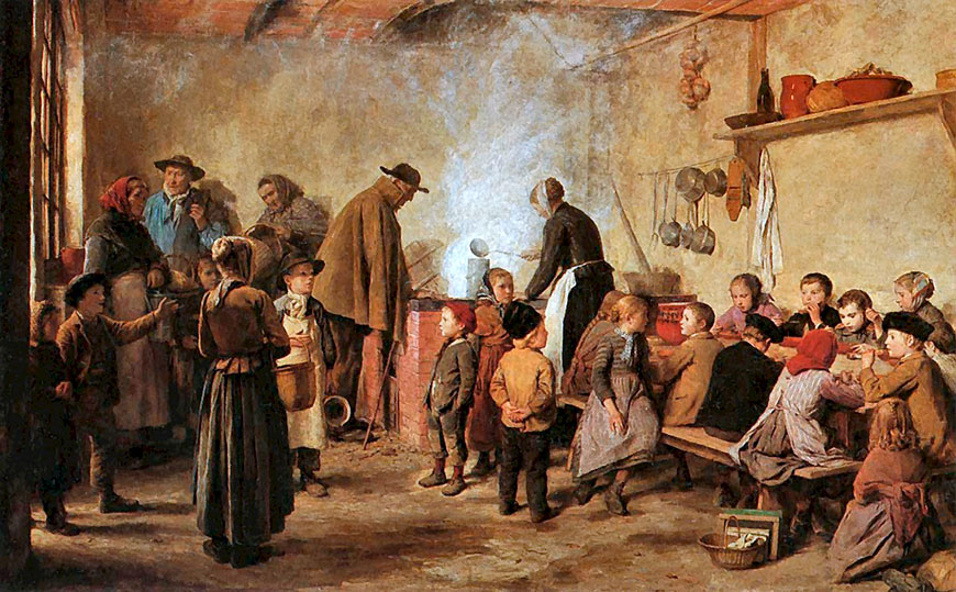 Die Armensuppe (Суп для бедняков), 1893