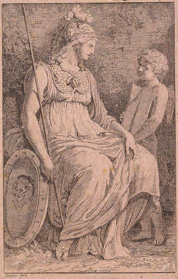 Minerva e Amore (Минерва и Амур), 1800