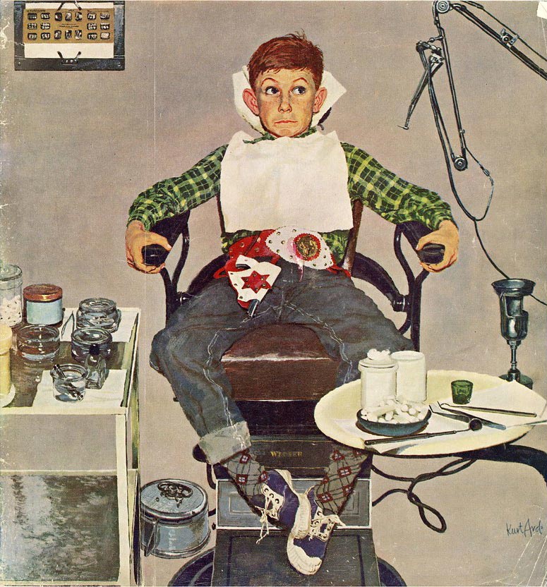 Cowboy at the Dentist (Ковбой у дантиста), 1957