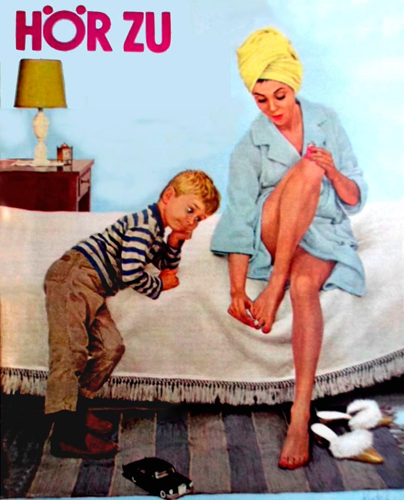 Mom's Pedicure Time (Время для маминого педикюра), 1961