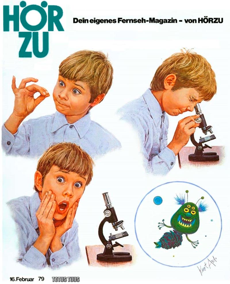 The Fearless Bacteria Researcher (Бесстрашный исследователь бактерий), 1979