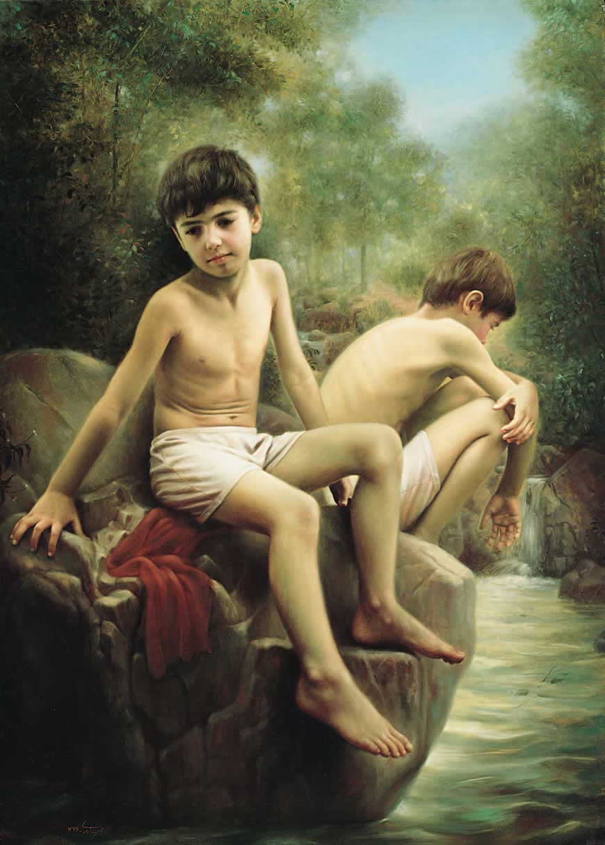 Swimming (Купающиеся), 1997