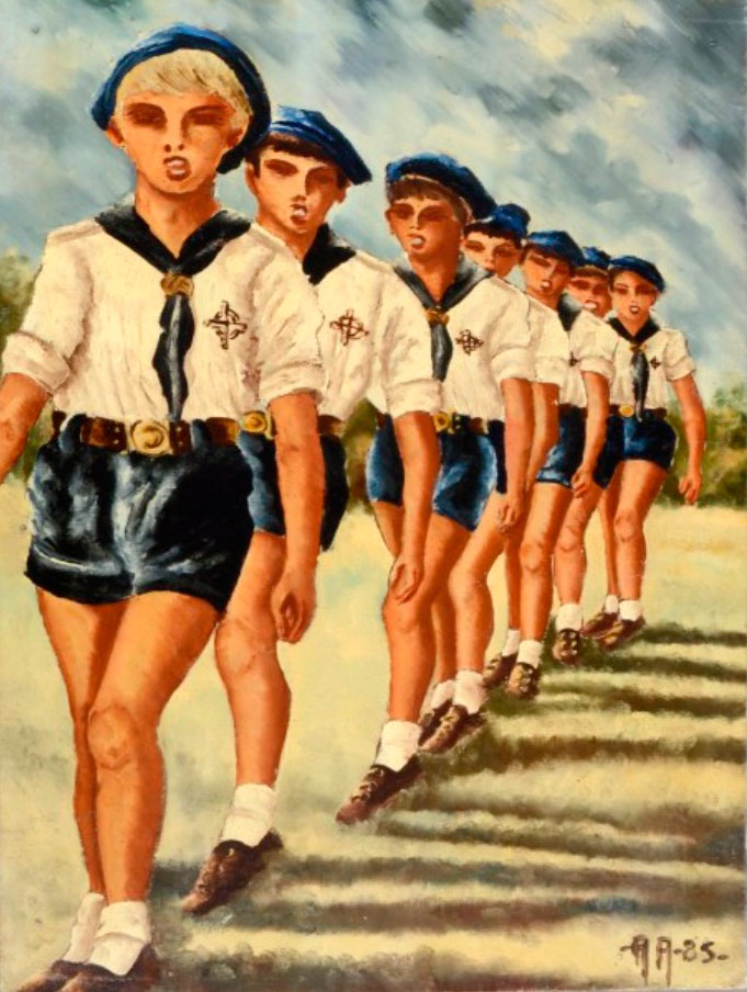 Défilé scout (Дефиле скаутов), 1983