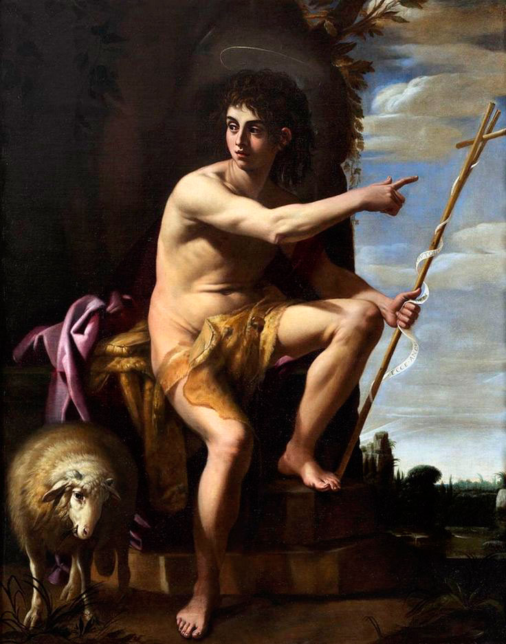 St.John the Baptist in the Wilderness (Св.Иоанн Креститель в пустыне), 1610