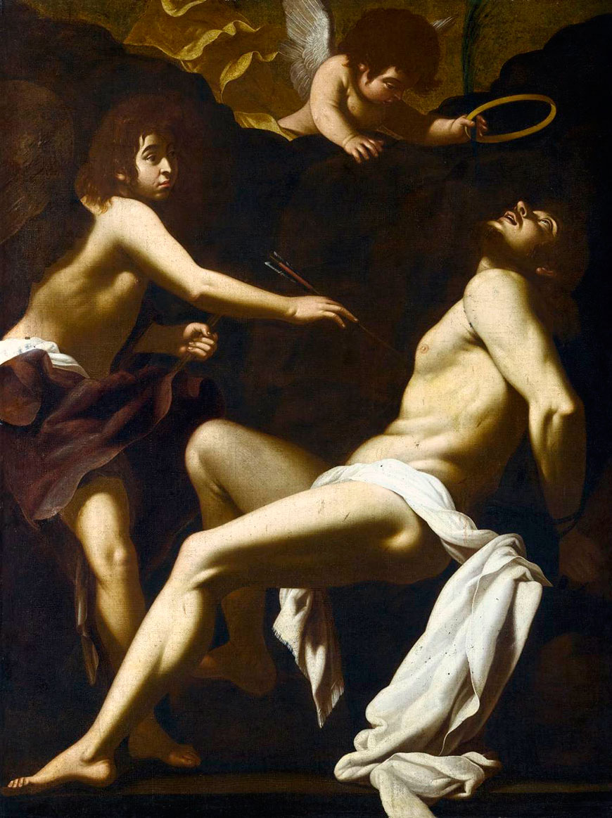 St.Sebastian Healed by an Angel (Исцеление Ангелом Св.Себастяна), c.1603