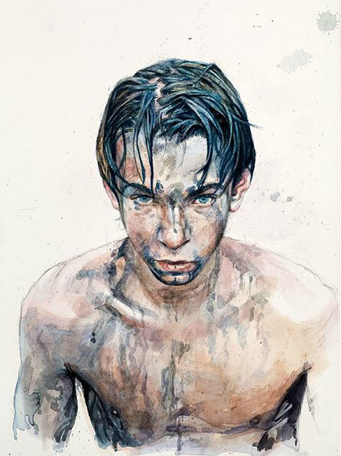 Study for Swimmers III (Эскиз к 'Пловцы III'), 2009