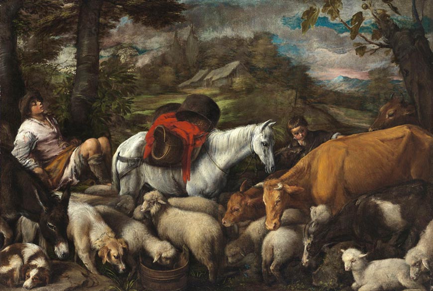 Pastoral Scene (Пасторальная сцена), c.1568