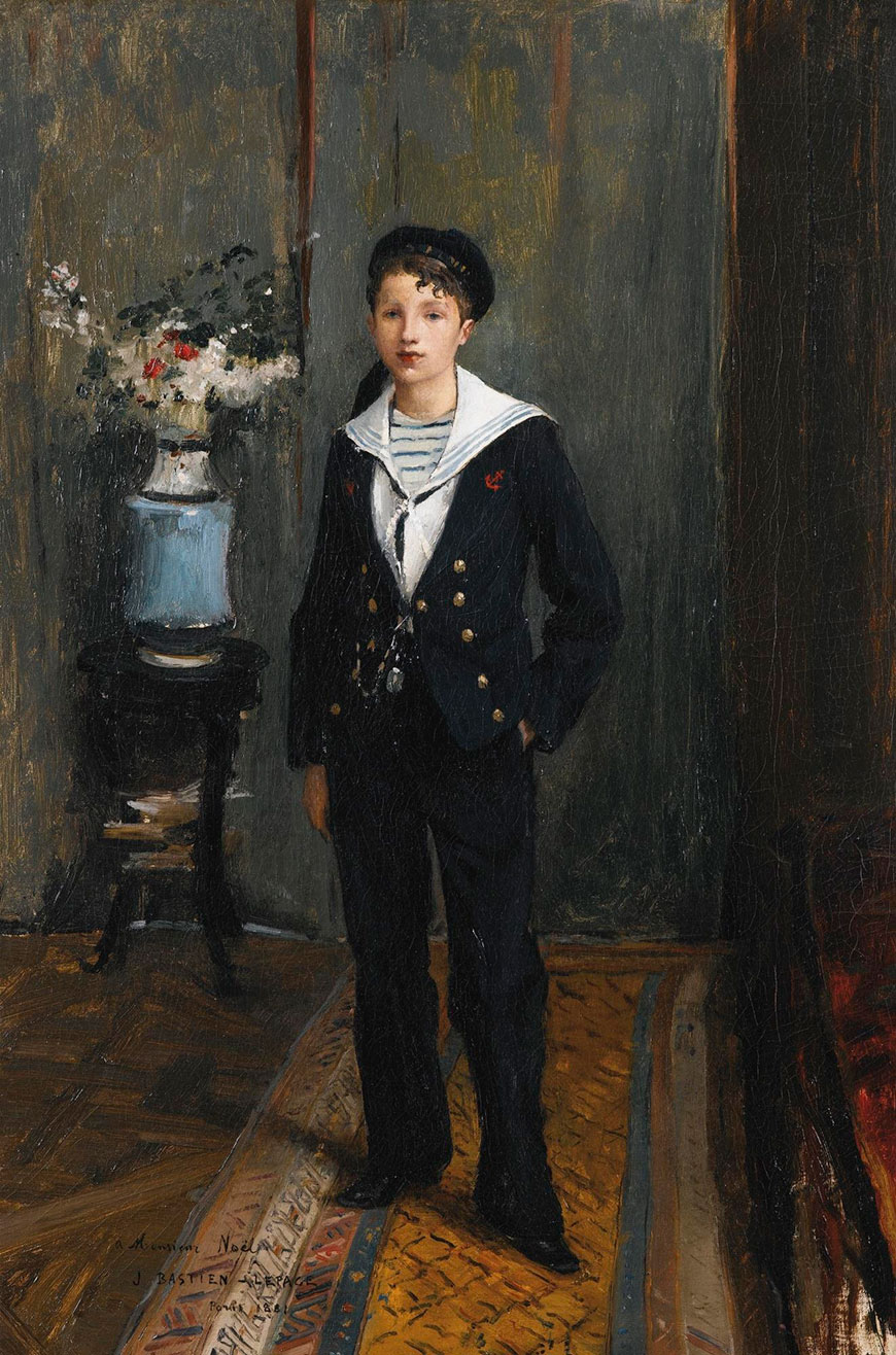 Portrait of a Young Boy (Портрет мальчика), 1881