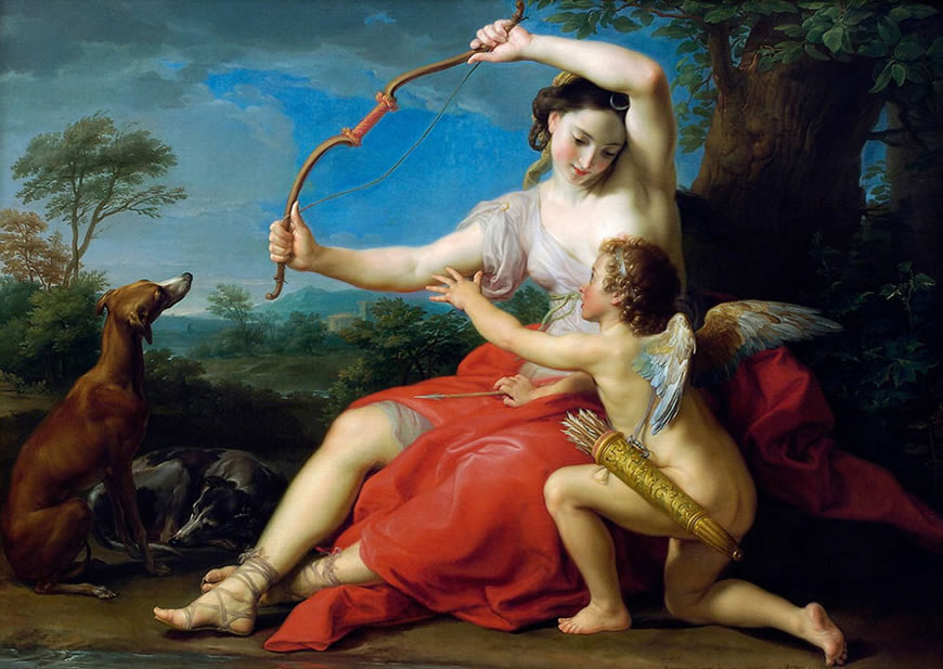 Diana and Cupid (Диана и Амур), 1761