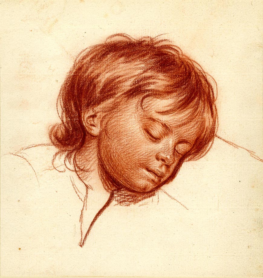 Portrait of 'Thomson' or 'Thompson', 'Norice' or 'Norris'; asleep (Портрет Томсона или Томпсона, Нориса или Норриса; спящего)