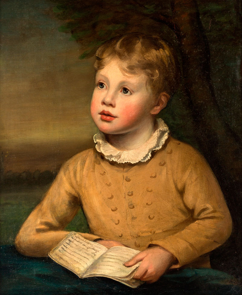 A Young Boy Reading (Читающий мальчик)