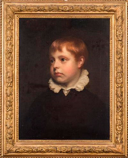 Portrait of a young boy, head and shoulders, wearing a white ruff (Портрет мальчика, голова и плечи, с белым воротником)