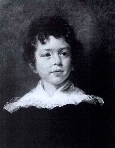 Young boy with lace collar (Мальчик с кружевным воротником)