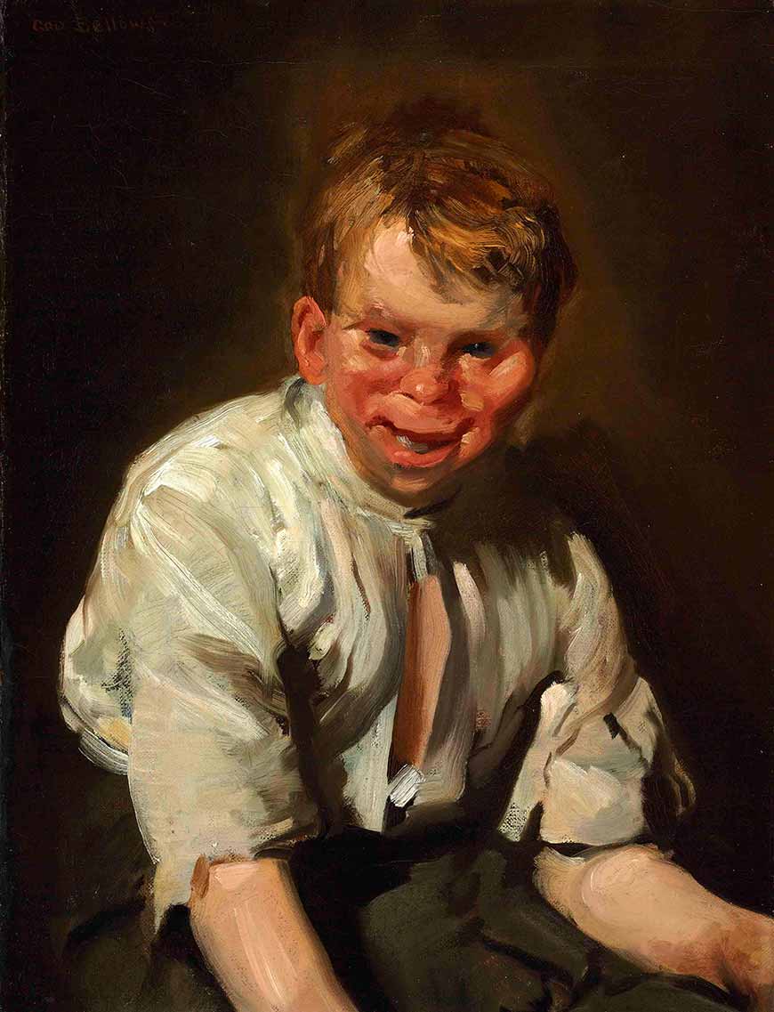 Portrait of a Laughing Boy (Портрет смеющегося мальчика), 1907