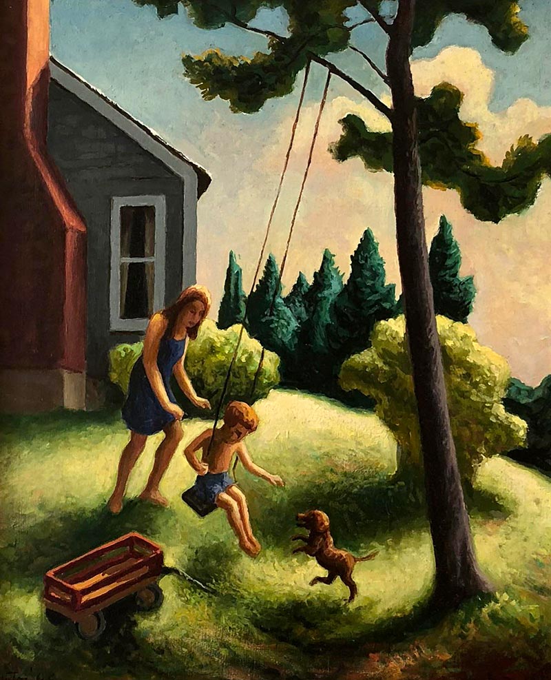 Anthony on a Swing (Энтони на качелях), 1965