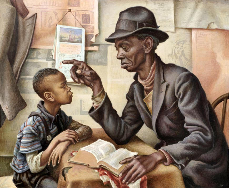 Instruction / The Bible Lesson (Наставление / Урок Библии), c.1940