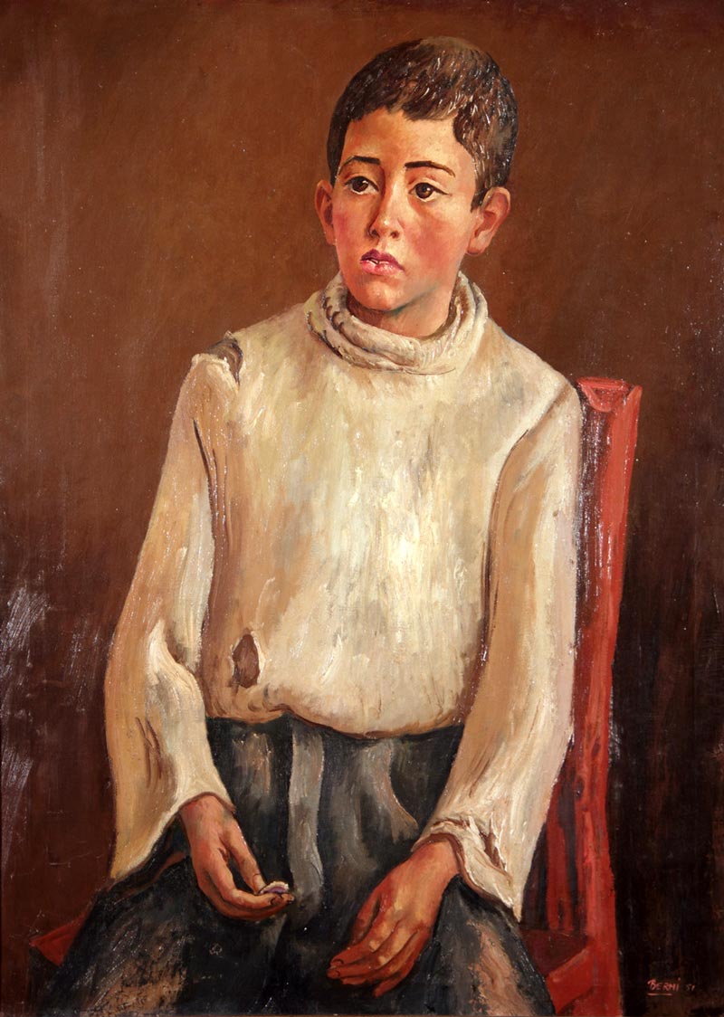 El niño y su moneda (Мальчик и его монета), 1951