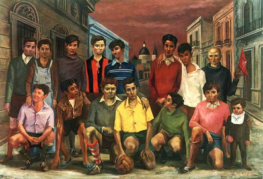 Team de fútbol / Campeones de barrio (Футбольная команда / Чемпионы района), 1954