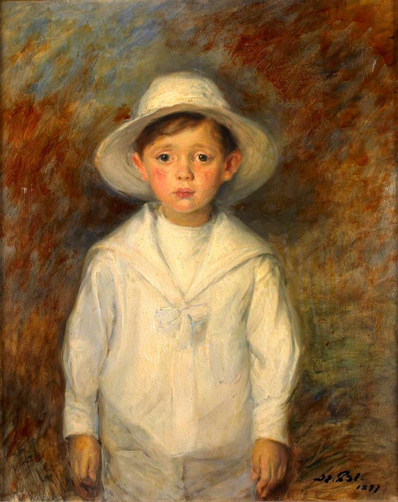 The Young Son of the Painter Helleu (Юный сын художника Хеллеу), c.1897